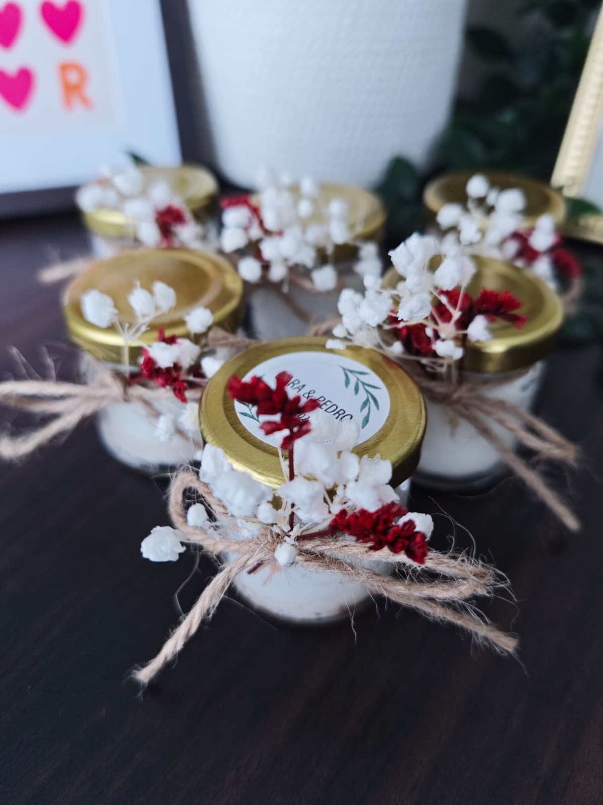 Customized glass jar